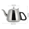 Tea Kettle, Induction Teapot, Tea Kettle with Flute, Stainless Steel