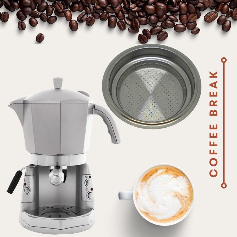 DL SERVICE Filtro 1 Tazza compatibile per Mokona Bialetti, Filtro