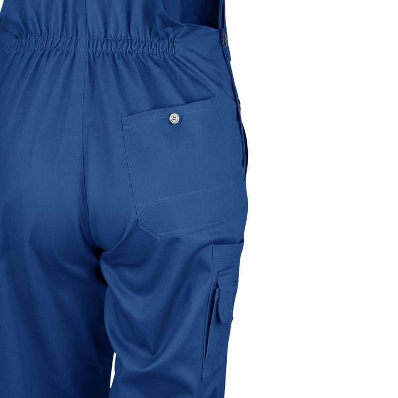 Qualitex basic dungarees 100% CO 240 G/M², blue, 52