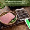 Luncheon Meat Slicers,10 Slices, Egg Cutter Slicers for Boiled Egg
