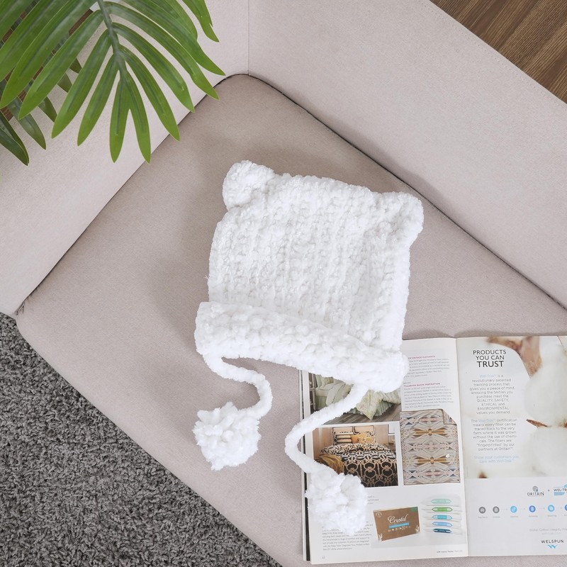 Crafted by Catherine Luxe Velvet Solid Yarn - 2 Pack