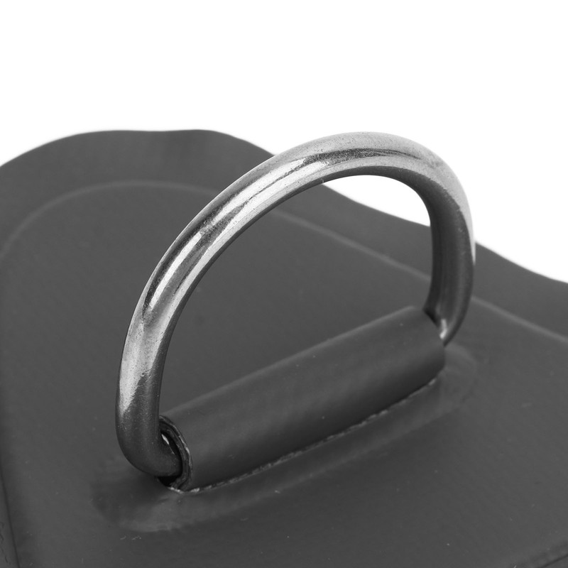 4 Pcs D Ring Patch Stainless Steel D Ring Pad