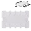 Flashwoife, 10 x MicroSD Storage Memory Card Box, Credit Card
