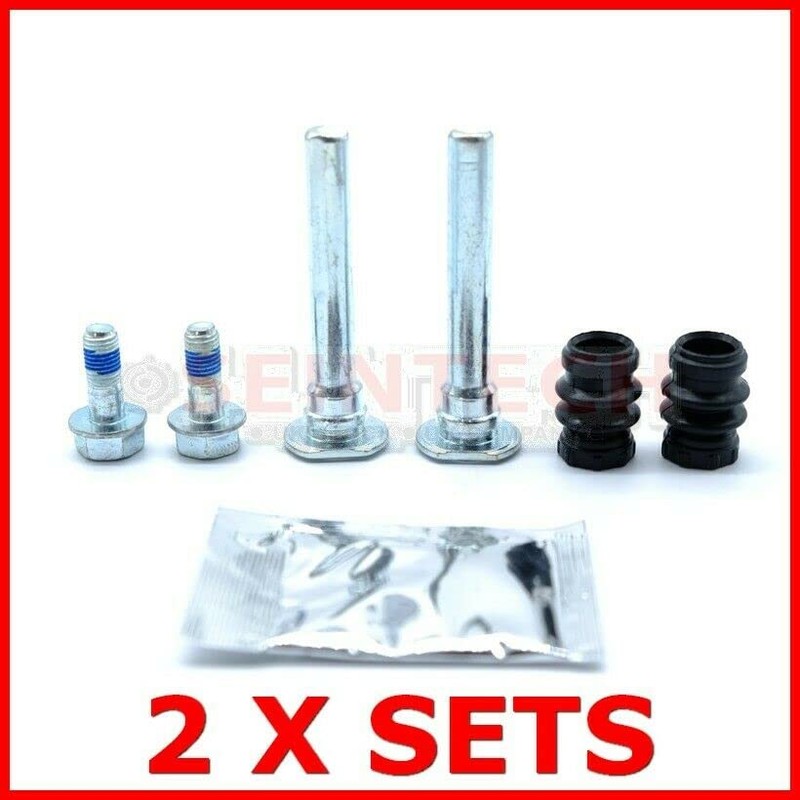 2 Sets Front Brake Caliper Slider Pins Guide Kit 113-1375X