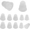 Rayker Three Flange Noise-Isolation Eartips, Soft Silicone Earbud Tips with
