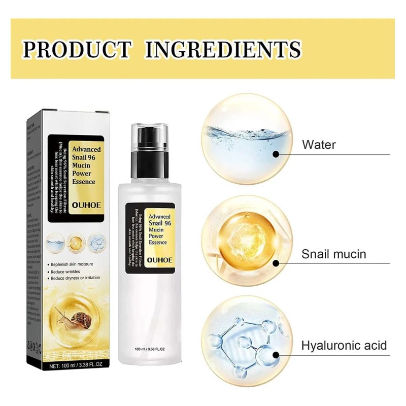 Ou Serum Escencia Caracol Avanzada Anti Arrugas Antiaging Momento De