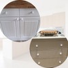 KEILEOHO 35 PCS White Ceramic Cabinet Knobs, Vintage Round Ceramic
