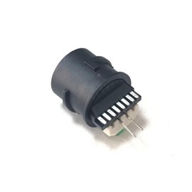 Audiofan RJ45 Female Connector Receptacle Soldering High Speed Gigabit Compatible, Self-made, 2-Piece Set, 1.0 x 0.7 inches (25 x 18 mm)