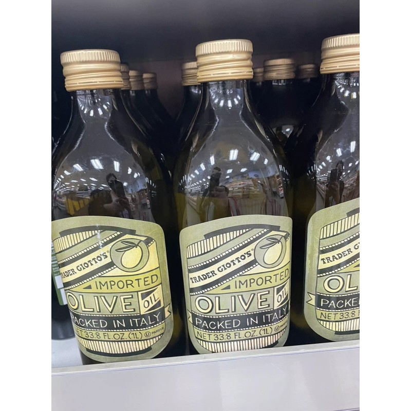 TRADER GIOTTO'S Imported Olive Oil Packed In Italy 33.8 fl