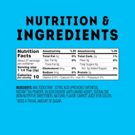 Lipton Diet Lemon Iced Tea Mix – Pack of 2, 10 Quarts Each (Total 20 Quarts) – Zero Sugar, Caffeinated Powder Drink Mix