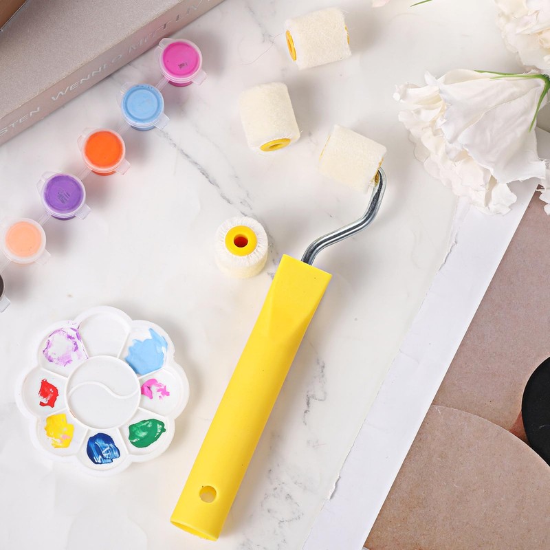 4/5 inch Mini Paint Rollers for Touch up Trim Edge