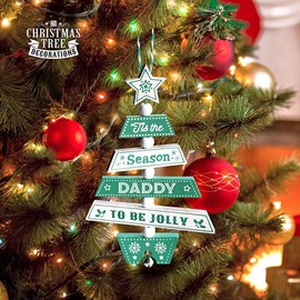History & Heraldry Christmas Tree Decoration - Daddy 269800010 Wooden Hand Crafted