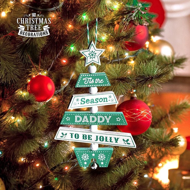 History & Heraldry Christmas Tree Decoration - Daddy 269800010 Wooden