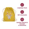 Oktoberfest Child Gym Bag, Sweet Deer, Spring Animals with Flowers