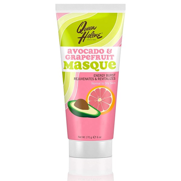 Queen Helene Facial Masque, Avocado & Grapefruit, 6 Ounce [Packaging