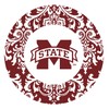 Thirstystone Stoneware Coaster Set, Mississippi State University Pattern