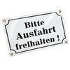 Sosenco Bitte Ausfahrt freihalten Sign - 15 x 25 cm