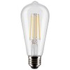 Satco S21364/06 8-Watt LED E26 Light Bulbs, 3000K, 15000 Hour