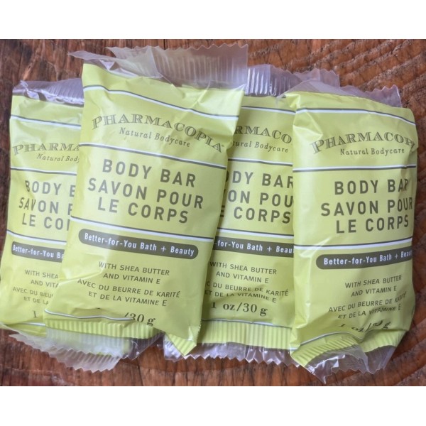 Pharmacopia 50 Bar Pharmacopia Soap, 1 Oz. With shea butter