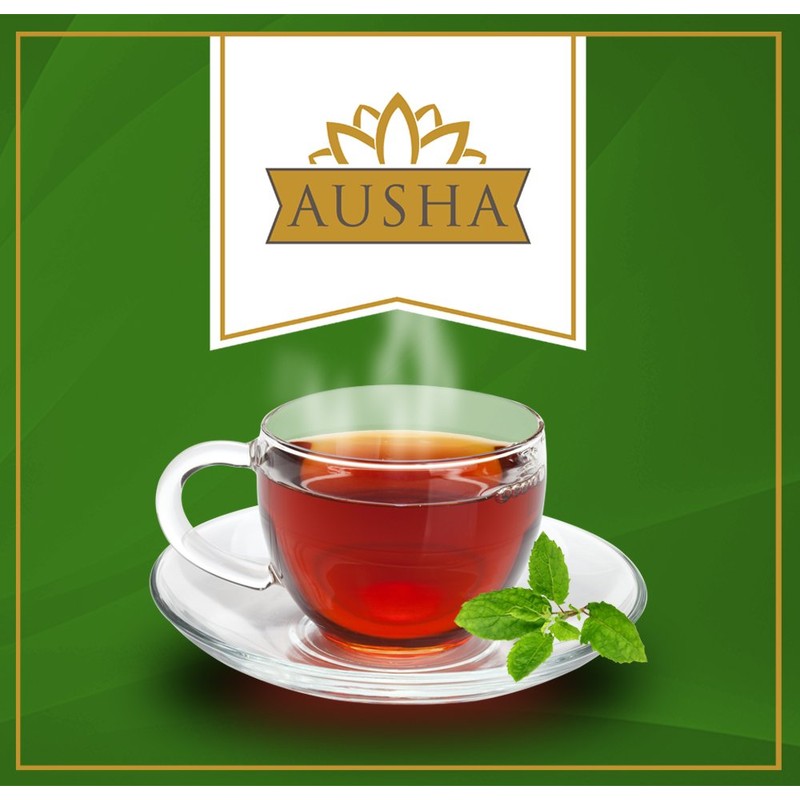 Ausha Organic Moringa Tea - 20 Tea Bags | Caffiene