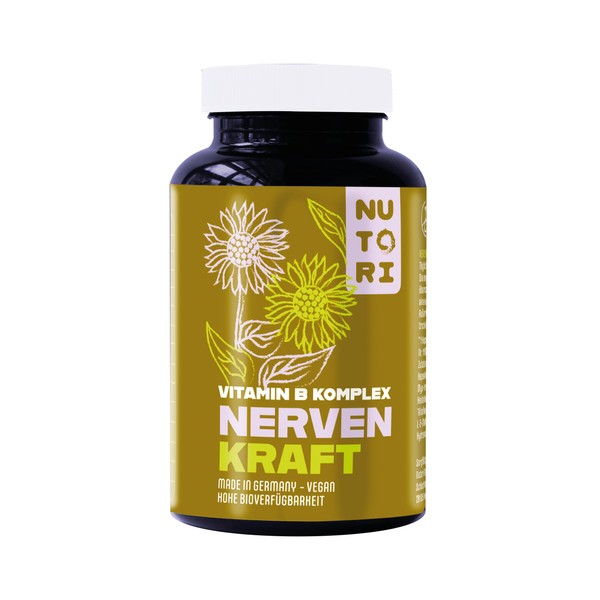 NUTORI - Vitamin B Complex - 120 Capsules - High