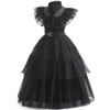 GMEDJVE Black Princess costume Girls dress for Kids Black Outfit