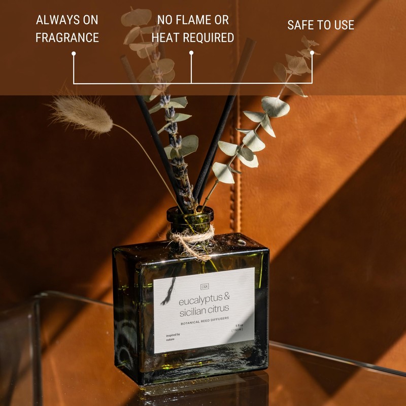 Craft & Kin Reed Diffuser with Dried Flowers | 5