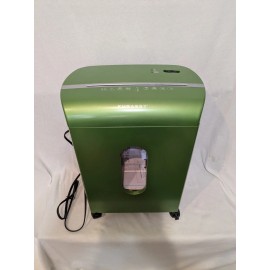 Embassy paper shredder 12-sheet microcut Green Free Lube Sheets Included