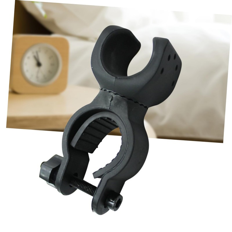 Outanaya Bike Flashlight Mount Holder Rubber Pad 360 Degree Rotating