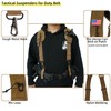 MELOTOUGH Metal Hook Tactical Suspenders for Duty Military Belt Harness