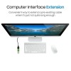 spinner.stores High-Speed USB to USB Extension Cable USB 2.0 Adapter