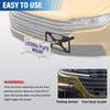 Heavy Duty Front License Plate Frame Compatible with Volkswagen Jetta/GLI
