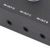 4 Way Stereo Switch, 4 Port Passive Switcher, Audio Input