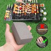 4 Pack Grill Griddle Cleaning Brick Block, Reusable Non-Scratch Pumice
