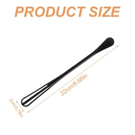 BCBF 6 Pieces Whisk Kitchen Small Kitchen Utensils Baking Accessories Mini Whisk Kitchen Essentials Mini Whisk Mini Whisk Hand Whisk for Mixing Beating Frothing and Stirring