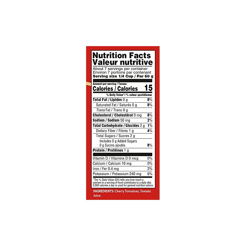 Tuscanini Whole Cherry Tomatoes 14.1oz (4 Pack) | Imported From