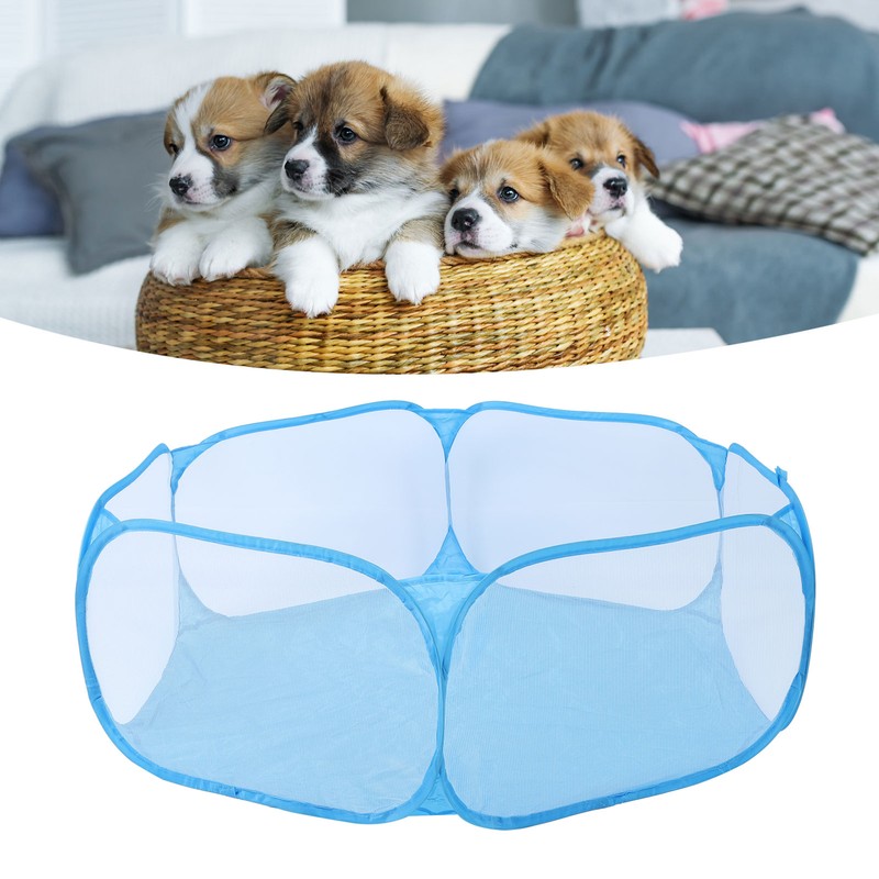 Pet Foldable Playpen Tent Portable Oxford Cloth Versatile Cat Dog