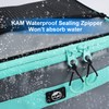 YVLEEN Waterproof Paddle Board Cooler Bag, 25L Capacity, Gray, PVC