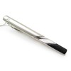 DAKS Onyx & White Butterfly Diamond Check Tie Bar Tie