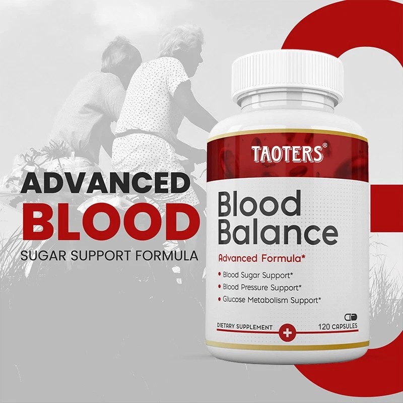 Taoters Blood Balance Advanced Formula Supports Healthy Blood Pressure -