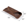 Londo Genuine Leather Case for Eyeglass, Sunglasses, Goggles and Spectacles