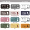 Sit-Down Toilet Stickers - No Standing Urination - Sit Down