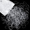 Kusport Clear Hair Elastic, Clear Hair Rubber Band, Clear Hair