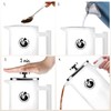 French Press Double Wall Stainless Steel Coffee Pot, Black Press