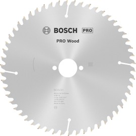 Bosch 1 x PRO Wood Circular Saw Blade for Table Saws with Expansion Slots (for Softwood, Hardwood, Diameter mm, Professional Accessories Table Saw)