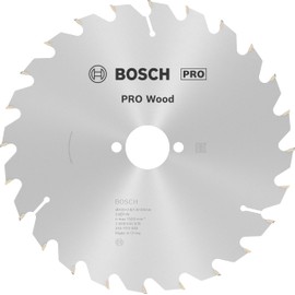 Bosch 1x PRO Wood Circular Saw Blade for Corded Hand-Held Circular Saws (for Softwood, Hardwood, Ø mm, Professional Accessory Hand-Held Circular Saw)
