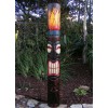 5 Foot Tiki Totem Fire God Wood Mask Tropical Bar