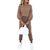 Cutiefox Women's 2 Piece Jogger Set Matching Sweatsuits Outfit High