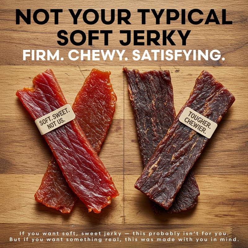 Organic Bone Broth Beef Jerky – Grass-Fed, Zero Sugar, Low