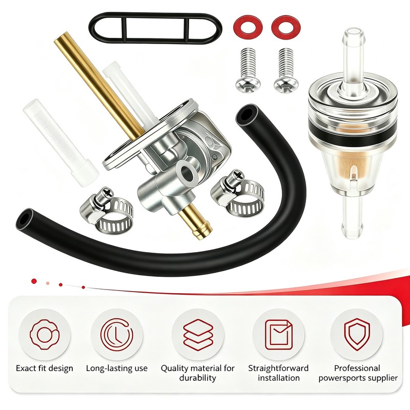Fuel Valve Petcock for Yamaha Big Bear 350 Kodiak 400